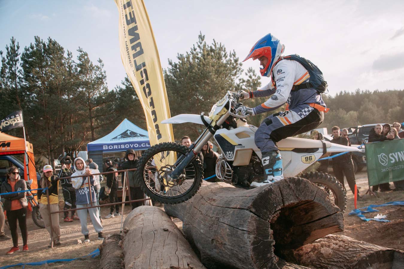 Соревнования по Эндуро под Красносельском