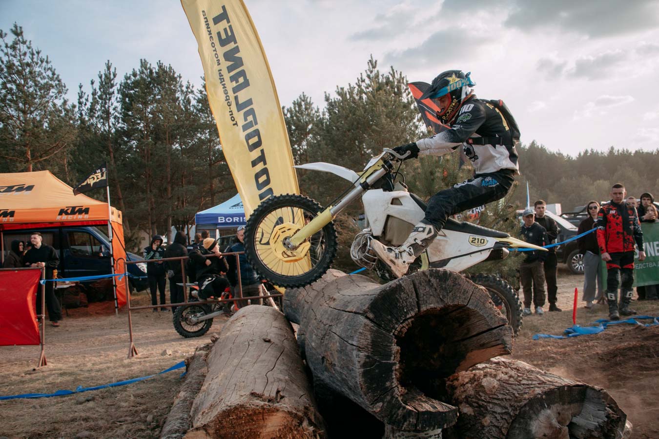 Соревнования по Эндуро под Красносельском