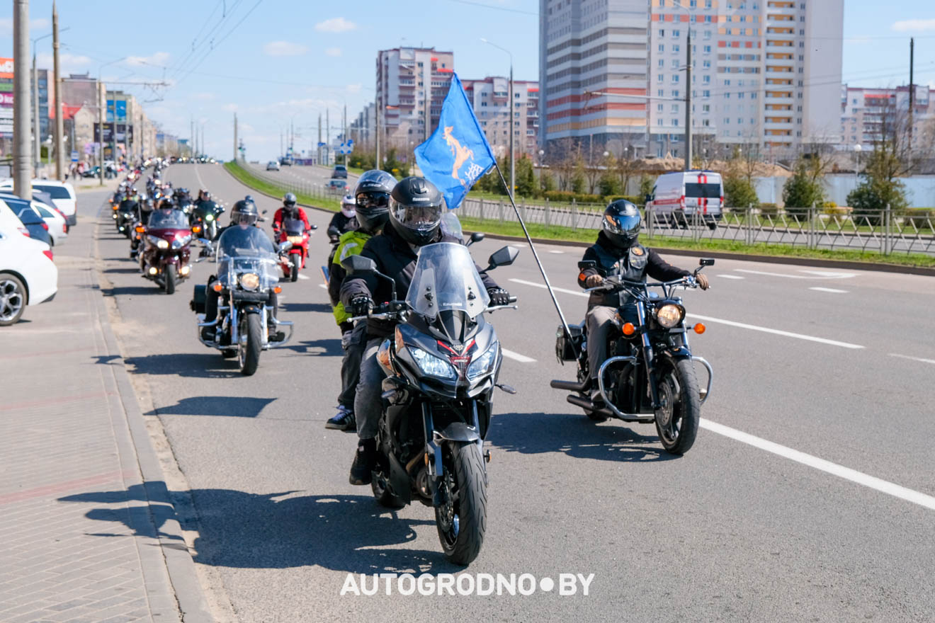 Открытие мотосезона в Гродно 2026 - большой фоторепортаж