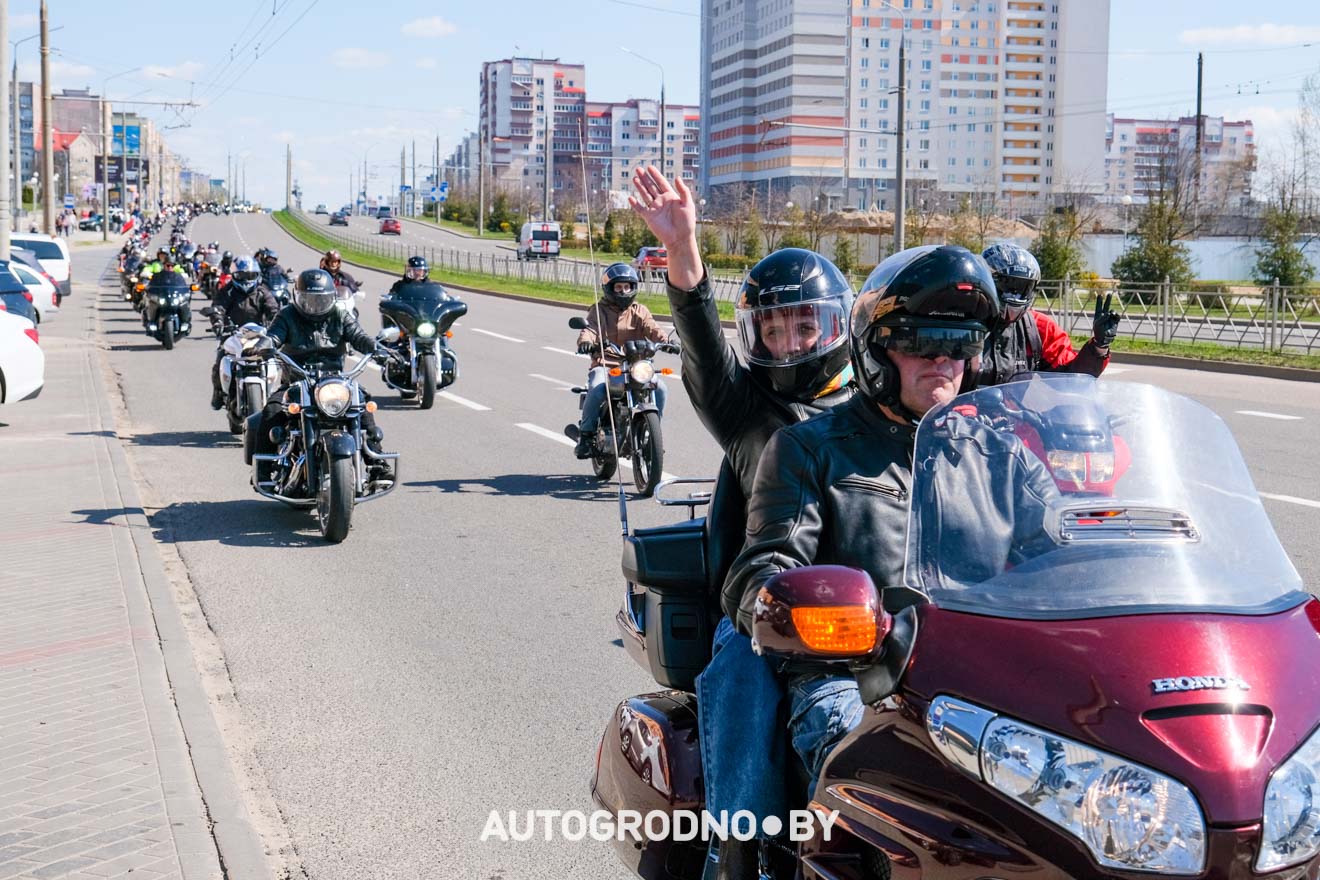 Открытие мотосезона в Гродно 2026 - большой фоторепортаж