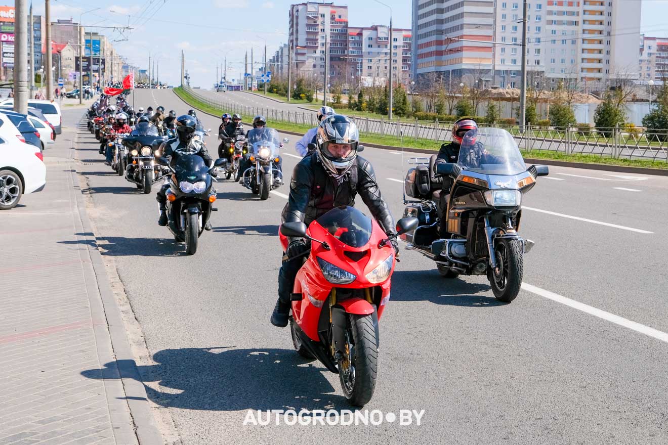 Открытие мотосезона в Гродно 2026 - большой фоторепортаж