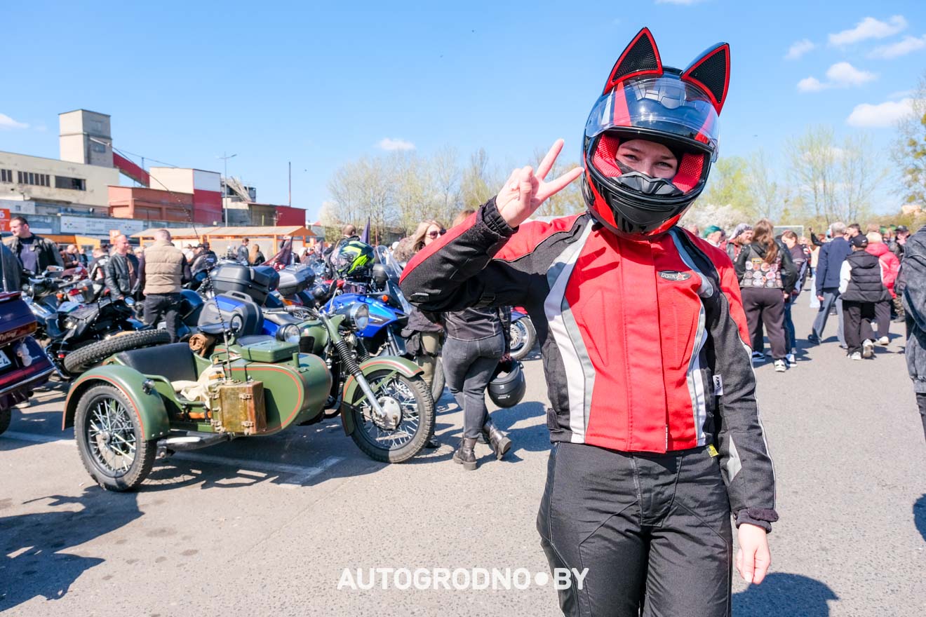 Открытие мотосезона в Гродно 2026 - большой фоторепортаж