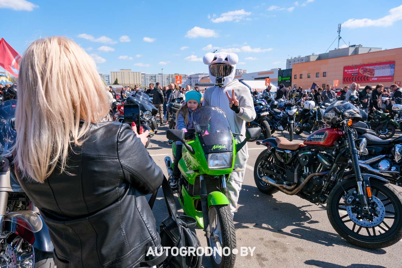 Открытие мотосезона в Гродно 2026 - большой фоторепортаж