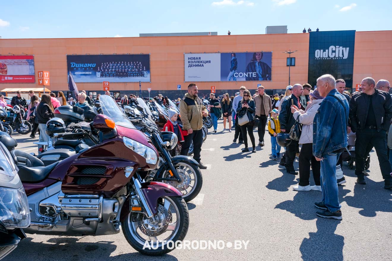 Открытие мотосезона в Гродно 2026 - большой фоторепортаж