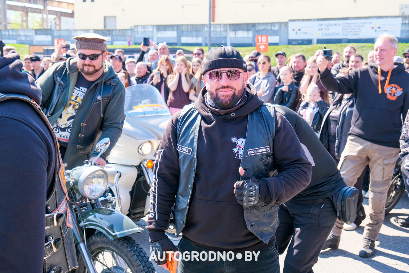 Открытие мотосезона в Гродно 2026 - большой фоторепортаж