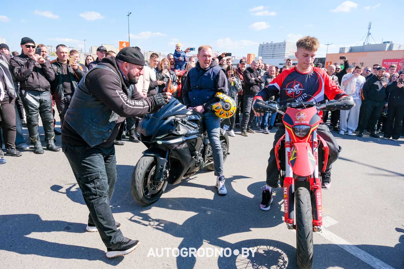 Открытие мотосезона в Гродно 2026 - большой фоторепортаж