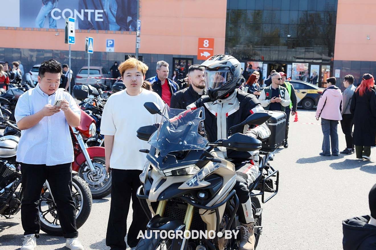 Открытие мотосезона в Гродно 2026 - большой фоторепортаж