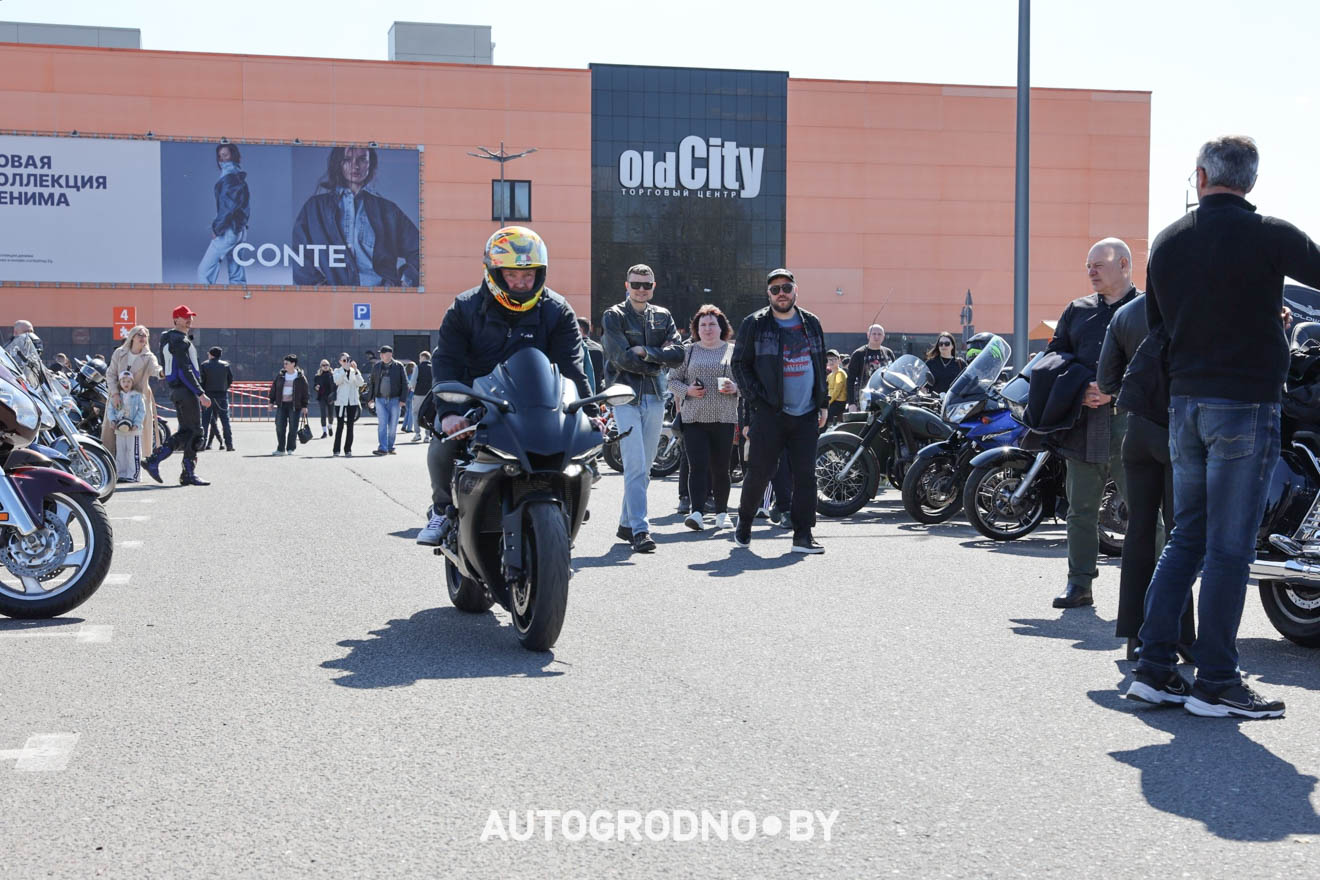 Открытие мотосезона в Гродно 2026 - большой фоторепортаж