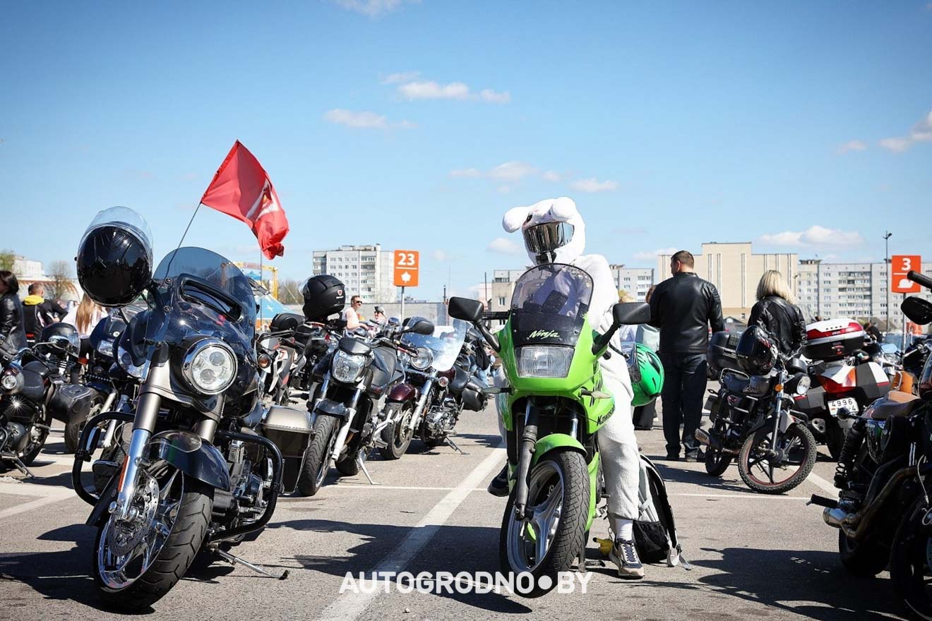 Открытие мотосезона в Гродно 2026 - большой фоторепортаж