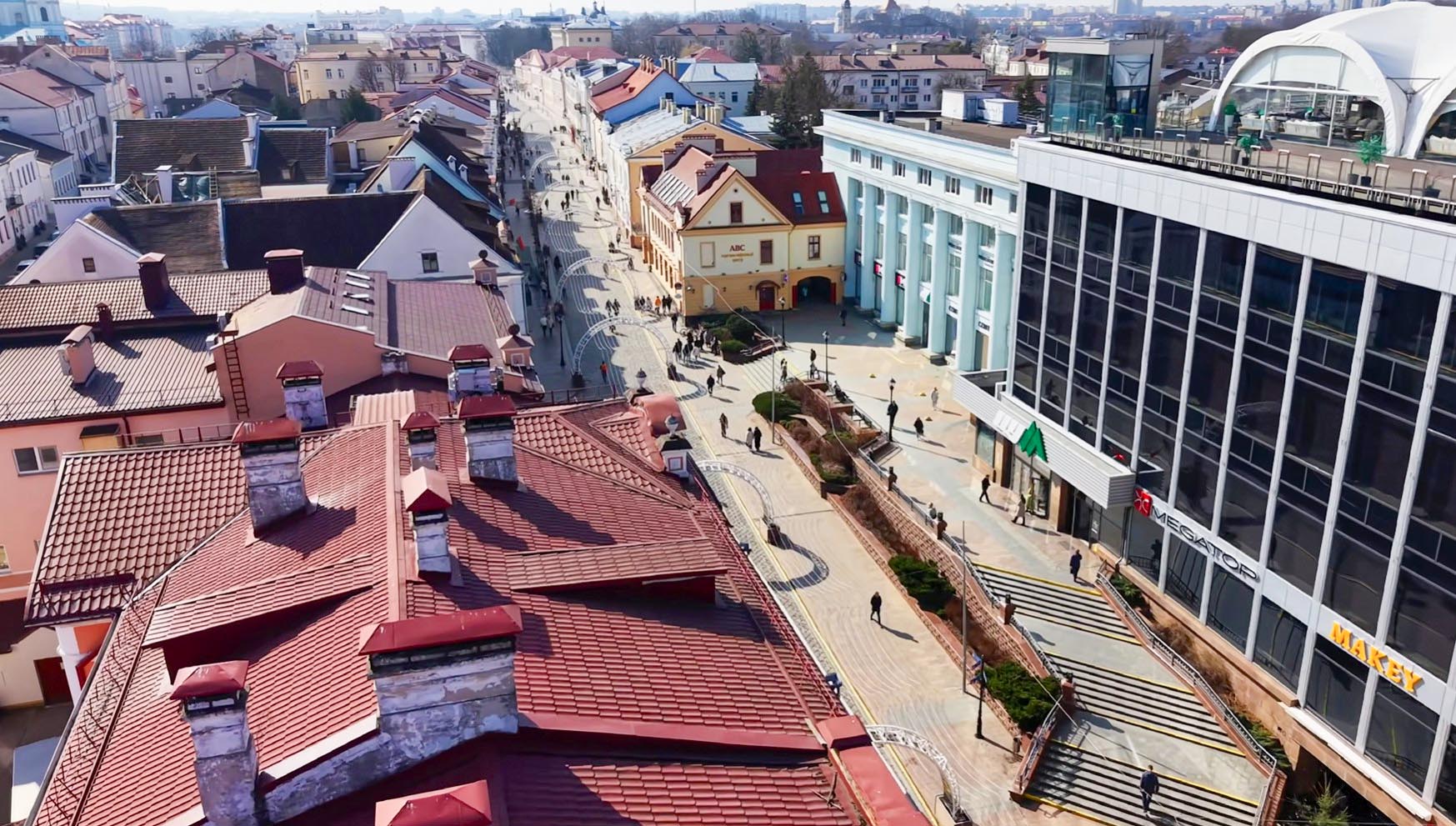 Съемка Гродно с квадрокоптера 2026