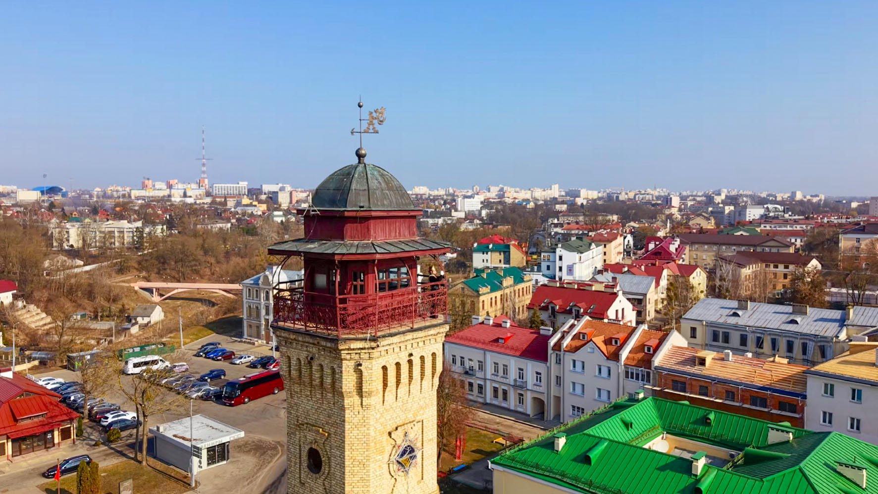 Съемка Гродно с квадрокоптера 2026