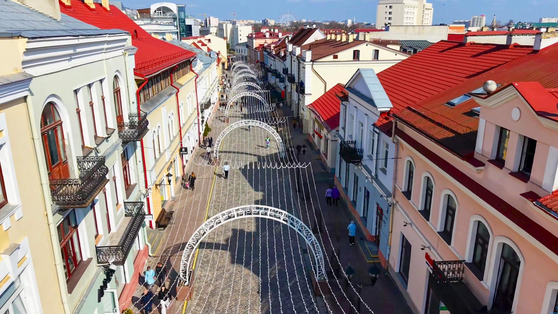 Съемка Гродно с квадрокоптера 2026