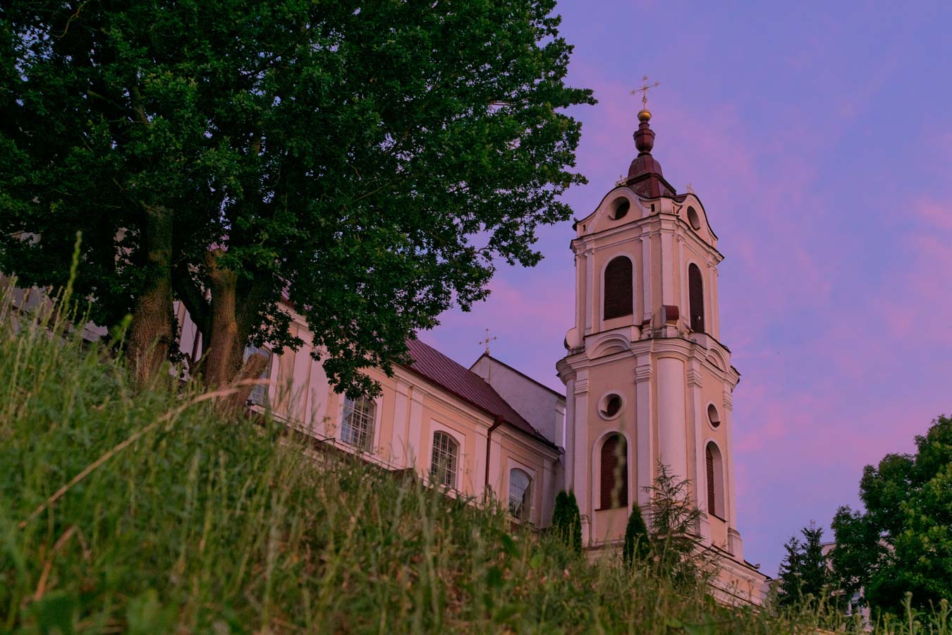 Набережная Гродно и новая ротонда