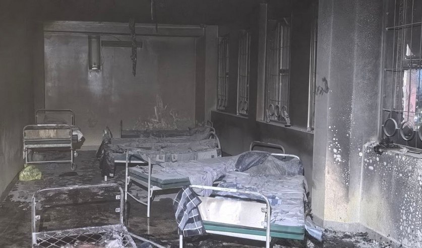 По факту пожара в Гродненском областном клиническом центре возбуждено уголовное дело
