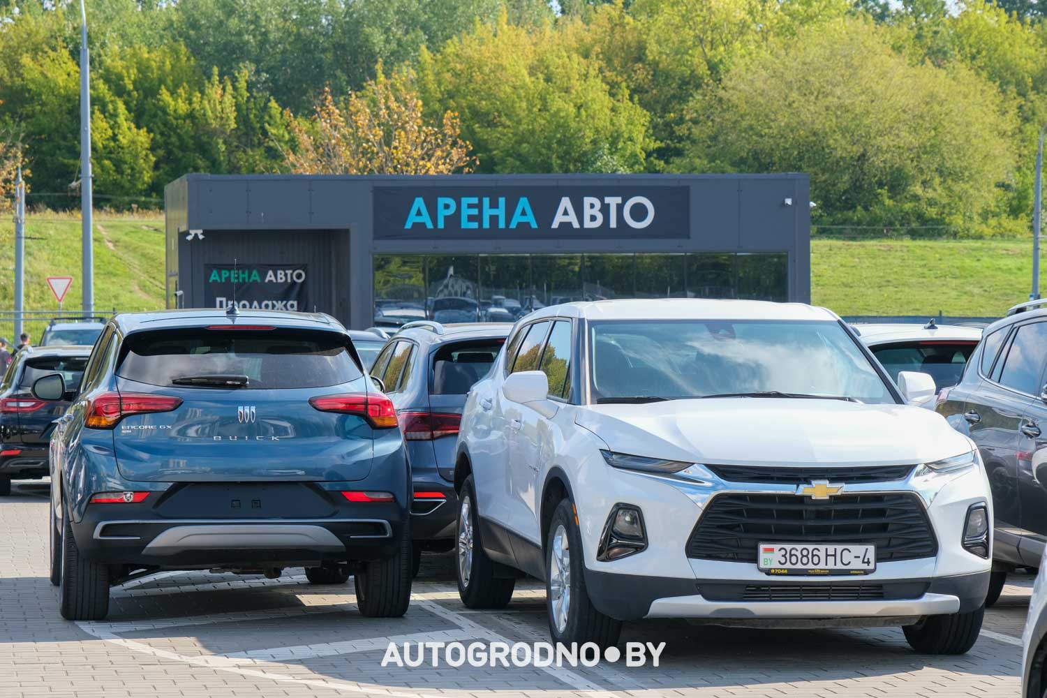 Какие автомобили представлены в автохаусе Авто Арена в Гродно