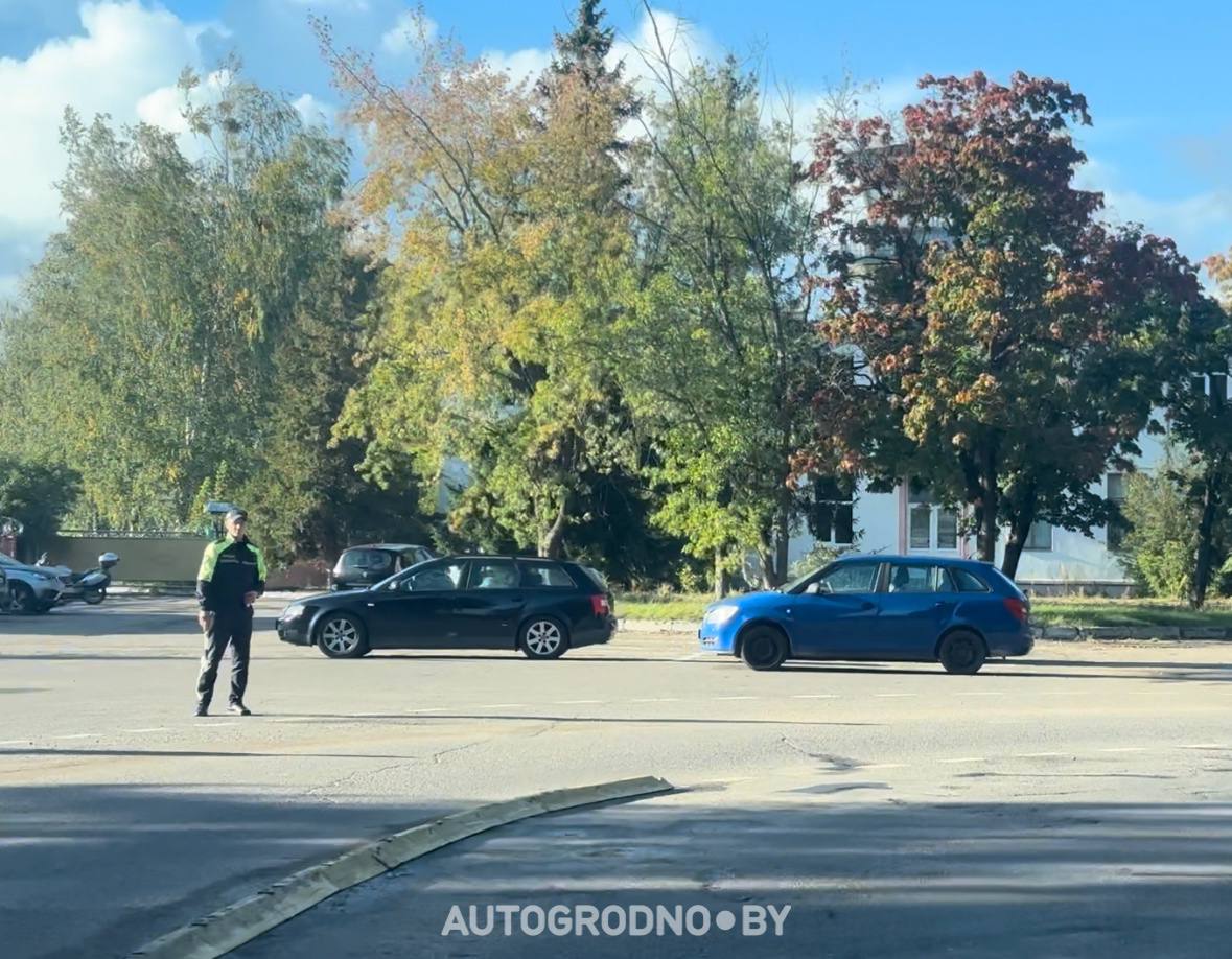 Проезд при закрытой улице Суворова в Гродно