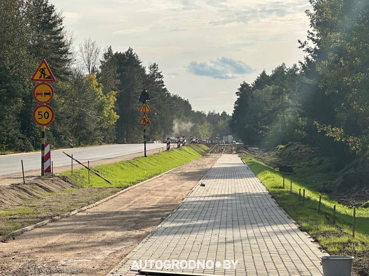 Улица Суворова в Гродно перед ремонтом 2026