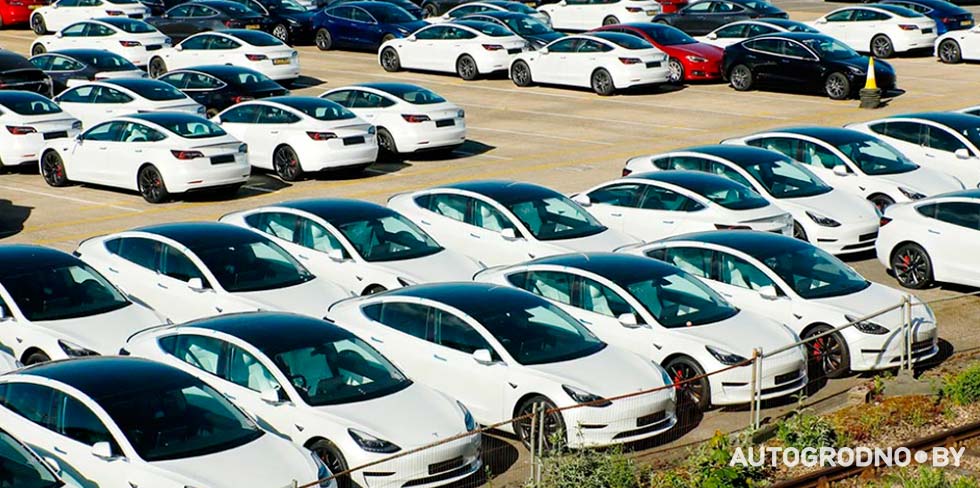 В Норвегии водители путают автомобили: одинаковых Tesla стало слишком много