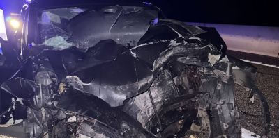 На трассе М6 Nissan врезался в трактор. Среди пострадавших – 8-летний ребенок
