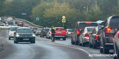 Как Гродно пережил первый день перекрытия улицы Суворова. Репортаж