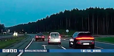 За такие маневры в Беларуси лишают прав на 12 месяцев: случай на трассе М6 "Минск-Гродно"