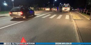 2 наезда на "зебре" за 2,5 часа только в одном районе области. Итоги понедельника