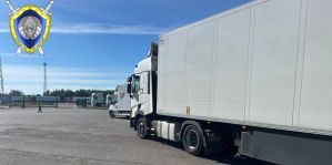 В "Козловичах"  водитель фуры наехал на работника логистической компании. Возбуждено уголовное дело