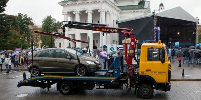 В Беларуси ужесточат контроль за местами  для зарядки электрокаров. Речь идет об эвакуации