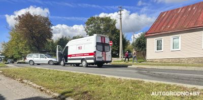 На ул. 17 Сентября в Гродно сбили мотоциклиста: байк горел, мотоциклист погиб