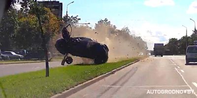 В ГАИ Гродно приняли решение по девушке, из-за которой на Болдина опрокинулся автомобиль