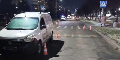 Вчера вечером в Гродно совершен наезд на женщину-пешехода