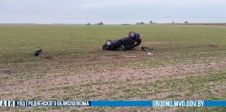Ночью в Гродненском районе в ДТП погиб водитель