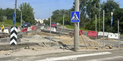 В Гродно на перекрестке Тавлая – Подкрыжакской меняют схему движения. Работы закончены. Что изменилось?