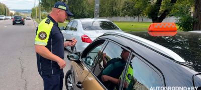 Превью фото к статье В Гродно начались рейдовые мероприятия ГАИ – массово проверяют водителей такси и маршруток...