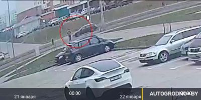 В Гродно есть образцовый пешеход: его осторожность помогла избежать трагедии