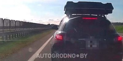Конфликт на трассе М6: водитель Infiniti решил "проучить" за долгую езду в левой полосе