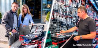 В Гродно автоинструмент продают со скидками – что должно быть в каждом автомобиле? Изучаем полки AV Tools на Румлевском проспекте