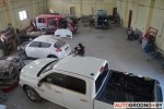 Станция кузовного ремонта "АвтоГерТа" - восстановлении геометрии кузова, вытяжка на стенде
