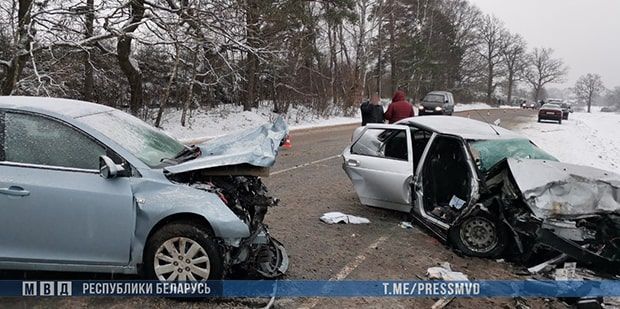 В ДТП под Новогрудком погибли двое сотрудников милиции из Гродно. Первые подробности