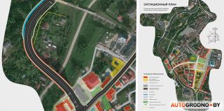 Таким вы не узнаете центр Гродно – опубликован план пешеходных улиц и новая магистраль вдоль Городничанки