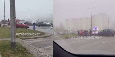 Стали известны подробности ДТП на Белых Росах. Пострадали двое