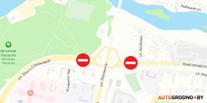 На 3 месяца закрыли проезд под путепроводом на Поповича. Его откроют вместе с Новым мостом