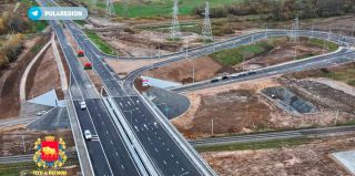 В Гродно официально открыли улицу Притыцкого – развязку у Озерского шоссе и дорогу от АЗОТа