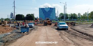 Гродненец встревожен: с новой дороги у АЗОТа не будет съезда на Карского?