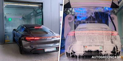 В Гродно открылась "Робот-мойка" с дополнительным боксом экспресс обслуживания – на паркинге Тринити. Сколько стоит и как пользоваться