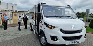 В Беларуси показали новый автобус «Неман». Его делают на заводах в Минске и Лиде