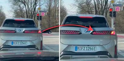 У нового BMW iX3 нет указателей поворота? Автомобилисты их практически не замечают