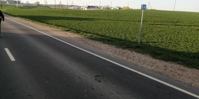 Ночью под Зельвой водитель наехал на пьяного мужчину. Тот лежал на дороге. Уехать с места ДТП было неправильным решением