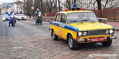 В субботу в Гродно состоится марш милиции. Маршрут