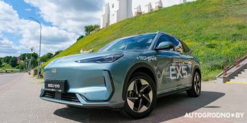 Превью фото к статье Электрокроссовер Geely EX5 уже в Гродно: сколько стоит, какой запас хода и чем может удивить?...